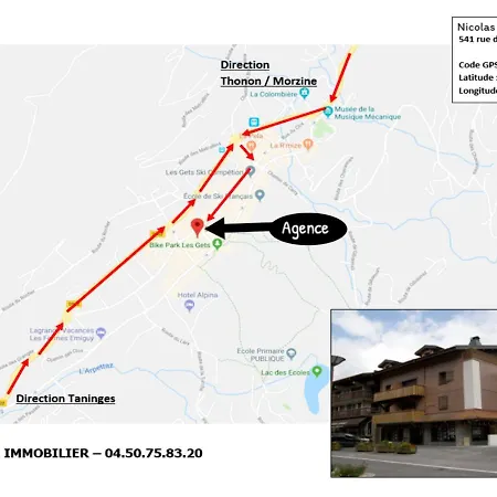 De Standing Au Centre Des Gets, Proche Pistes, 2 Ch, Terrasse, Parking, Wifi - Fr-1-623-6 Apartment Les Gets
